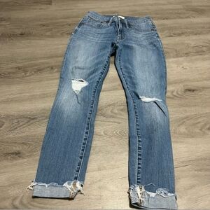 Madewell 9” High Rise Skinny Size 27